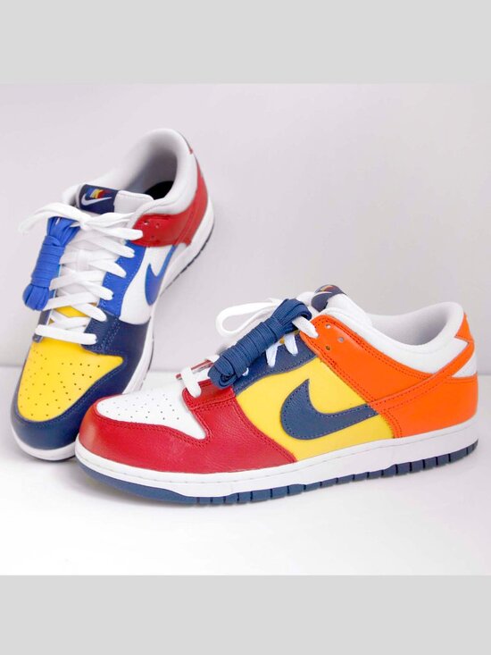 Nike Dunk Low Japan QS Men\'s Shoes Midnight Navy and Varsity Red Size 11 RARE main image 9